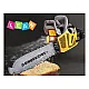 Chainsaw for Kids Rubber Blade Lights Sounds Darbo įrankiai