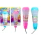 Dviejų spalvų vaikiškas mikrofonas su aido funkcija