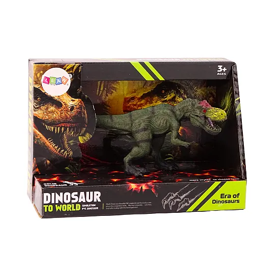 Collectible green dinosaur allosaurus figurine Animal figurines