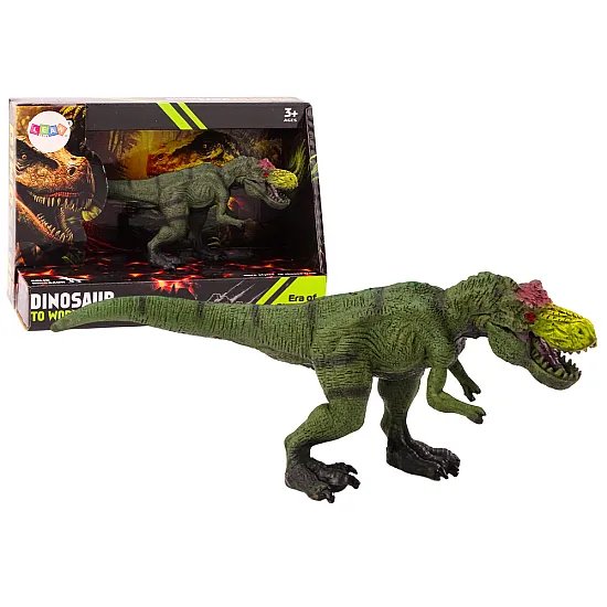 Collectible green dinosaur allosaurus figurine Animal figurines