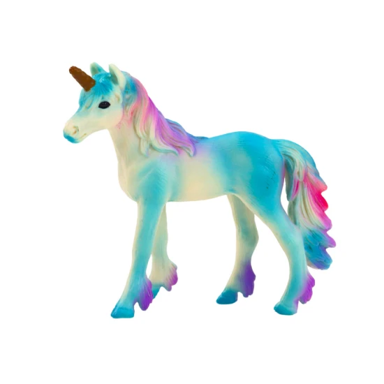 Kolekcinė mėlyna vienaragio figūrėlė 8 CM Lėlės ir žaidimų rinkiniai