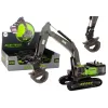 Crawler Excavator Grapple Drilling Rig Bucket 1:55 Black-Green Žaisliniai automobiliai