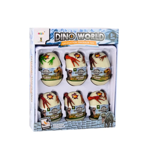 Kūrybinis archeologinis rinkinys su ledo kiaušiniais ir dinozaurais Lėlės ir žaidimų rinkiniai
