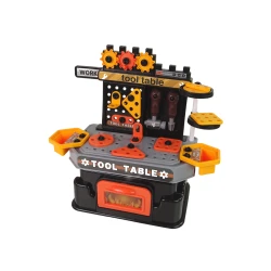 Dirbtuvių stalas su įrankiais