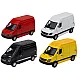 Delivery Car 1:32 Lights Sounds Red Black Yellow White Samochody-zabawki