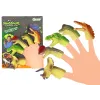 Dinozaurų formos guminės sensorinė lėlės Dinozaurai