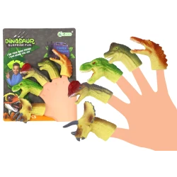 Dinozaurų formos guminės sensorinė lėlės