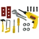 Geltonas įrankių rinkinys