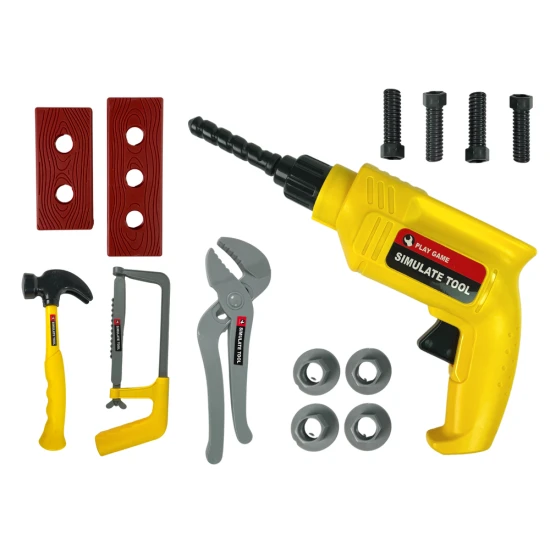 Geltonas įrankių rinkinys