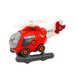 Raudonas išardomas sraigtasparnis