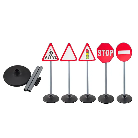 Educational Road Signs Warning Set 5 Pcs 70cm Kuhmonen