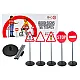 Educational Road Signs Warning Set 5 Pcs 70cm Kuhmonen