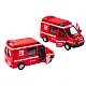 Fire Truck 1:32 Opening Doors Lights Sounds Drive Red Toy cars