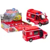 Fire Truck 1:32 Opening Doors Lights Sounds Drive Red Žaisliniai automobiliai
