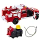 Fire Truck Firefighting Water Lights Sounds White Red 1:12 Samochody-zabawki