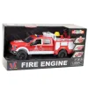 Fire Truck Firefighting Water Lights Sounds White Red 1:12 Žaisliniai automobiliai