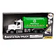Garbage truck Garbage bins Lights Sounds Drive White and green Žaisliniai automobiliai