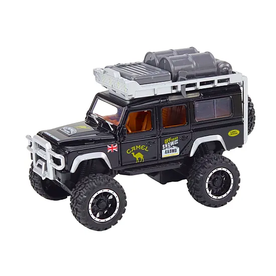 Guard Off-Road Car 1:32 Metal Drive Lights Sounds Žaisliniai automobiliai