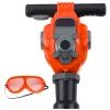 Handyman Set Pneumatic Hammer Glasses Orange Darbo įrankiai