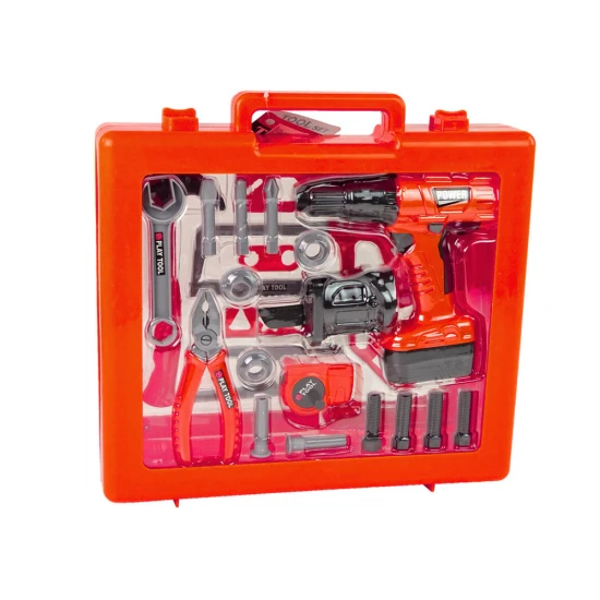 Raudonas įrankių rinkimys Darbo įrankiai