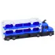 Lora Tow Truck Race Track 2in1 Lights Sounds Signs Cars Blue Žaisliniai automobiliai