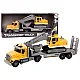 Lora Truck Crawler Excavator Lights Sounds Drive Yellow Žaisliniai automobiliai