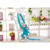 Mascot Plush Monkey with Baby, Blue 90 cm Pliušiniai žaislai