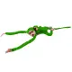 Mascot Plush Monkey with Baby, Green90 cm Pliušiniai žaislai