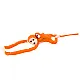 Mascot Plush Monkey with Baby, Orange 90 cm Pliušiniai žaislai