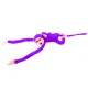 Mascot Plush Monkey with Baby, Purple 70 cm Pliušiniai žaislai