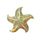 Mascot Plush Starfish Green Pillow 20 cm Pliušiniai žaislai