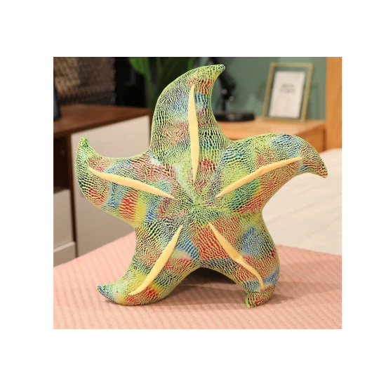Mascot Plush Starfish Green Pillow 45 cm Pliušiniai žaislai