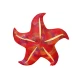 Mascot Plush Starfish Red Pillow 45 cm Pliušiniai žaislai