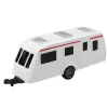 Set of Metal Car with Camper Trailer Blue Žaisliniai automobiliai