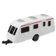 Set of Metal Car with Camper Trailer Blue Žaisliniai automobiliai