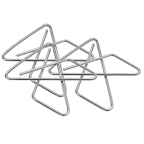 Metal butterfly-shaped paper clips, 32 mm, 50 pieces.