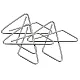 Metal butterfly-shaped paper clips, 32 mm, 50 pieces.