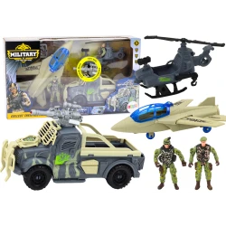 Karinis rinkinys su tarnsporto priemonėmis ir kareiviais