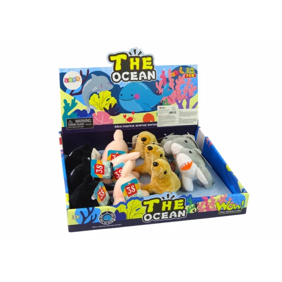Mini pliušiniai jūrų gyvūnai 4 modeliai Pliušiniai žaislai
