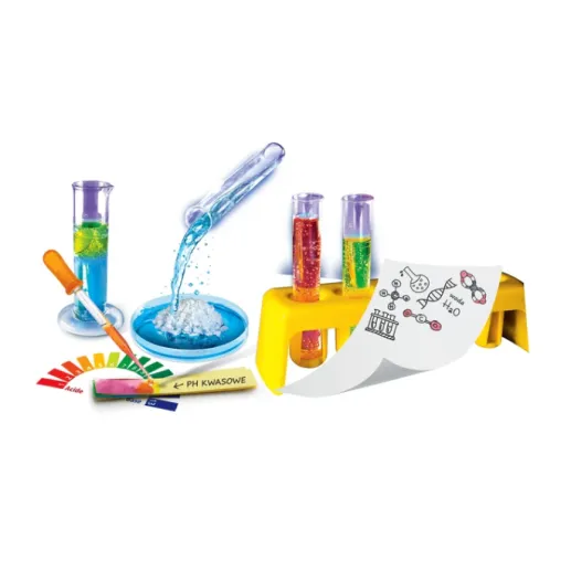 My Chemical Laboratory Set Polish Language Clementoni 60250 Lavinamieji