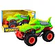 Off-Road Car Dinosaur T-Rex Lights Sounds Drive Green Toy cars
