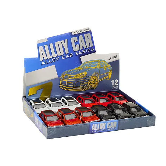 Passenger Car 1:32 Lights Sounds Drive Opening Metal Doors Žaisliniai automobiliai