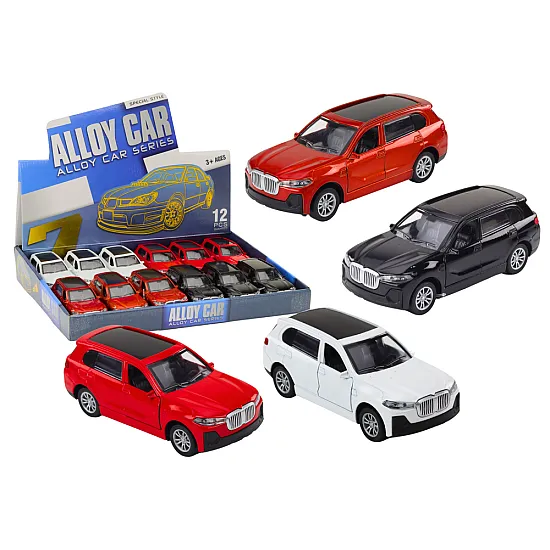 Passenger Car 1:32 Lights Sounds Drive Opening Metal Doors Žaisliniai automobiliai