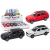 Passenger Car 1:36 Drive Metal Black White Red Leluautot