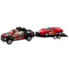 Pickup Truck With Tow Truck Semi-Trailer Sports Car Off-road Set Žaisliniai automobiliai