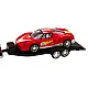 Pickup Truck With Tow Truck Semi-Trailer Sports Car Off-road Set Žaisliniai automobiliai
