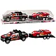 Pickup Truck With Tow Truck Semi-Trailer Sports Car Off-road Set Žaisliniai automobiliai