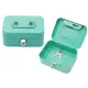 Piggy Bank Storage Box, Lockable, Two Keys, Metal, Turquoise Lavinamieji
