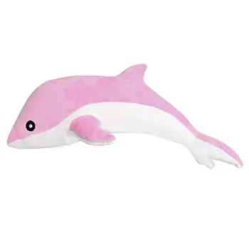 Pink dolphin plush mascot 70 cm