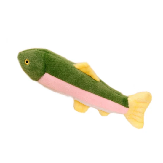 Plush Fish with Squeaker Colorful Mascot 30cm Pliušiniai žaislai
